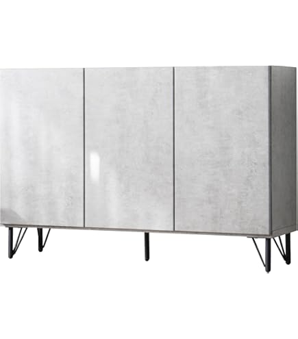 Amazon.co.jp: ISSEIKI リヨン-4 サイドボード 120 RYON-4 SIDE BOARD 