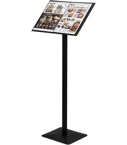 メニュースタンド 屋外 記名台 ウェイティングスタンド ステンレス鋼 組立簡単 Amazon.co.jp: メニュースタンド 屋外, NUSRATS 記名台