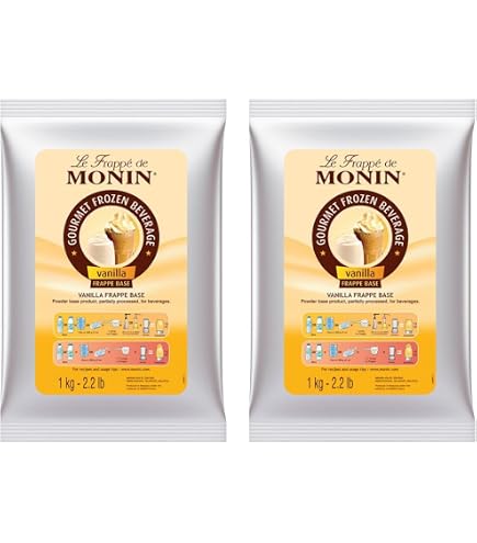 Amazon | モナン ノンデイリ― フラッペベース 1kg 【 2袋 】 MONIN Non