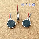 10PCS極薄バットン・コイン振動モーター・マイクロ・フラット振動モーター10*2mm