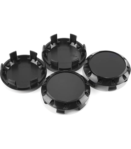 Genuine Mercedes-Benz Black Plastic Wheel Hub Cap For Citan Steel Rim – OEM A4154002700