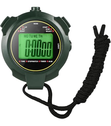 Amazon.co.jp: デジタルストップウォッチタイマー 防水 手持ちLCD