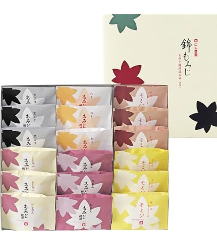 Amazon.co.jp: 広島銘菓 もみじ饅頭 詰合せ 錦もみじ 6個入（こしあん