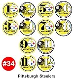 Monthly Infant Stickers - PITT FOOTBALL Baby Month Onesie Stickers Baby Shower Gift Photo Shower Sti