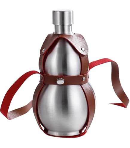 Amazon｜瓢箪 水筒 500ml - 1500ml ひょうたん水筒 大容量のステンレス