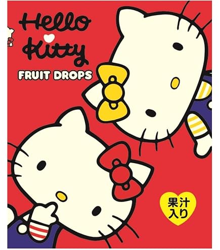 Amazon.co.jp: サクマ製菓 ハローキティ缶ドロップス 75g×10個 : 食品