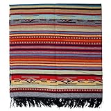 [ペンドルトン]PENDLETON Chimayo Throw フリンジ ウール ブランケット ZF646[並行輸入品] (Rim Rock Garnet)
