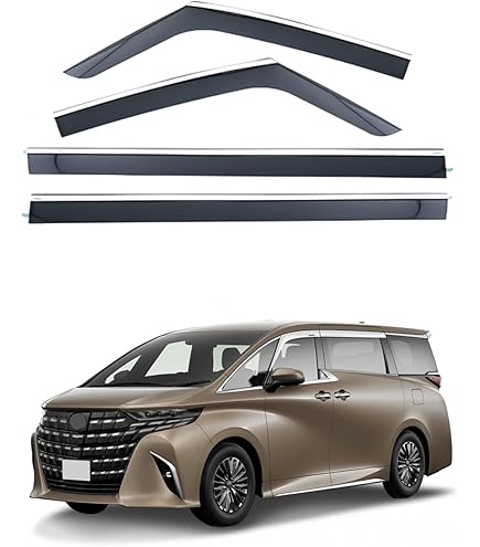 Amazon | サイドバイザー に適合する トヨタ 新型 アルファード ヴェル