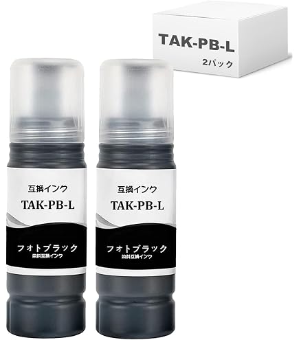 Amazon.co.jp: EPSON用 エプソン用 TAK-PB-L 互換インクボトル 補充