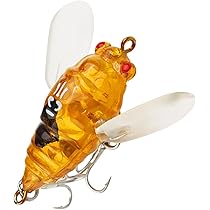 セミ型ルアー～湖面の蝉 セミ型ルアー～湖面の蝉 セミ型ルアー～湖面の蝉