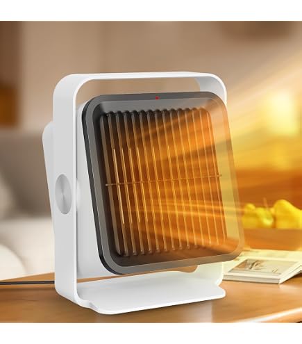 Amazon | Gegizun セラミックヒーター 足元 電気ファンヒーター 電気