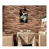 レンガStoreコーヒー10 M木製Peel 3d壁紙リアルな古板レンガRolls Stone Textured Decor