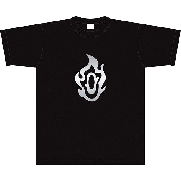 Amazon | Tシャツ 【XLサイズ】 煉獄杏寿郎-鍔 黒×金 007G | T