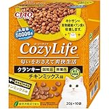 いなばペットフード CIAO CozyLifeBOX クランキーチキンミックス味 20g×10袋 猫用フード