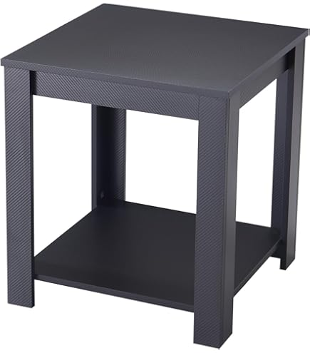 【美品】IKEA HEMNES（イケア ヘムネス）サイドテーブル HEMNES ヘムネス ベッドサイドテーブル, ブラックブラウン