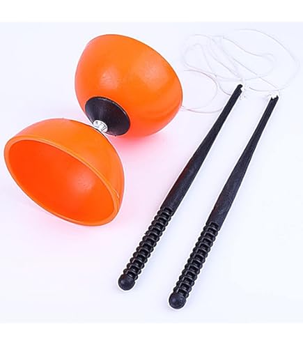 Amazon | ディアボロサン (固定軸) スティックセット (オレンジ
