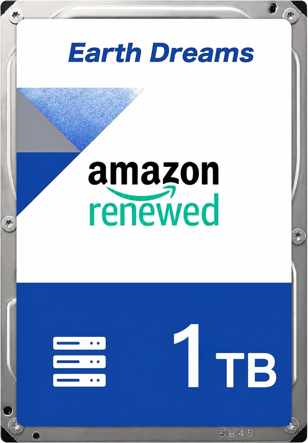 【整備済み品】 Earth Dreams内蔵 HDD 1TB 3.5インチ NAS丶パソコンPC丶サーバー対応 ハードディスク 保証1年