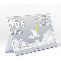 Pixio ホワイト モバイルモニター PX160 wave white 61XkBOesAmL._AC_UL210_SR210,