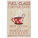 Mrs ClauseコーナーCafé " Layered壁飾り