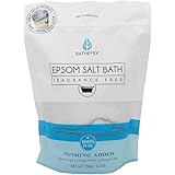 Bathefex Fragrance Free Epsom Salt Bath, 1.4kg