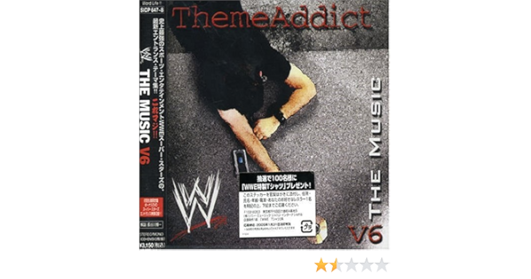 Amazon Wwe The Music Vol 6 初回限定生産 プロレス 歌謡曲 音楽
