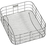 Elkay LKWRB1316SS 12-1/2 Inch by 15-Inch by 7-Inch Wavy Wire Rinse Basket, Stainless Steel Finish [並