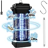【2024年新型強力版】電撃殺虫器 encologi コバエ 殺虫灯 コバエ取り 6W 殺虫器 コバエ対策 コバエ駆除 殺虫ライト 室内 360°強力蚊除け 強力 省エネ 静音 無害 薬剤不用 寝室/病院/台所/玄関/居間/民宿/オフィス/飲食店など