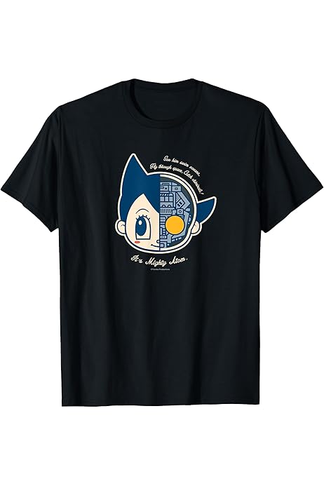 Amazon | 鉄腕アトム SHADOW(アトム) (C)TEZUKA PRODUCTIONS Tシャツ 
