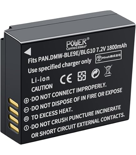 Amazon | 「Power-connoisseur」 PANASONIC対応 DC-TZ95 交換