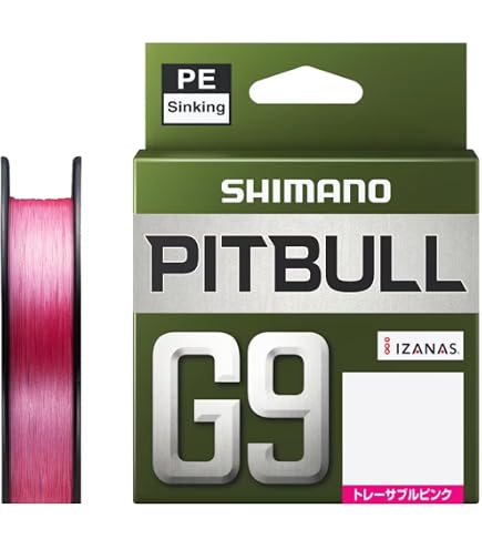 Amazon.co.jp: シマノ(SHIMANO) PEライン ピットブル G9 100m LD-M49Z
