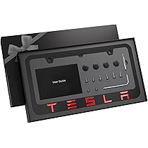 テスラプレート テスラ ポケットプレート Amazon.co.jp: ブラックナンバープレートフレーム テスラ用