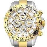 リッチな時を刻め！デキる男のスケルトンメンズ腕時計 [ ジョンハリソン 031 ] 誕生日プレゼント