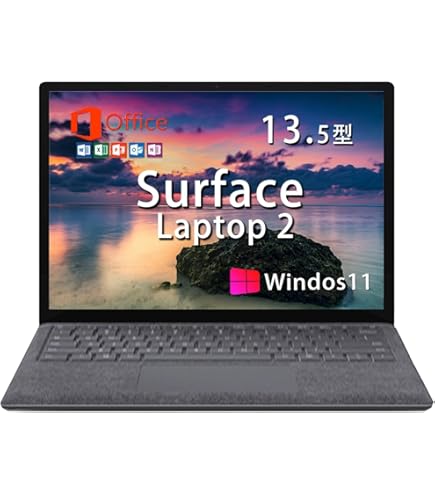 Amazon.co.jp: 【整備済み品】 Surface laptop2 第8世代 Core i7(8650U 