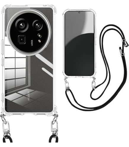 Amazon.co.jp: AQUOS R9 Pro ケース クリア ショルダー aquos r9 pro