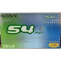 Amazon | SONY ソニー ハイポジションカセットテープ C-60CDX2H 60分  