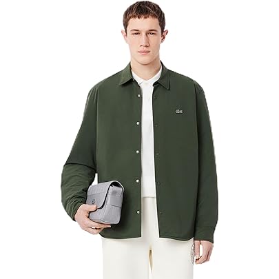 Amazon.co.jp: [Lacoste] [公式] 防風撥水シャツジャケットCH006J