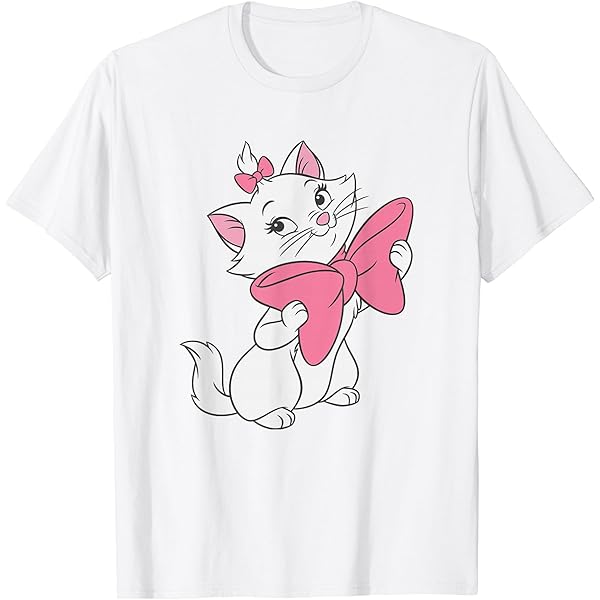 Amazon | DISNEY おしゃれキャット マリー プリント 152100013 Tシャツ