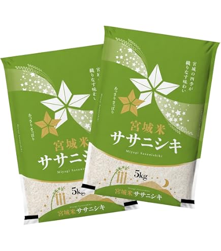 Amazon.co.jp: 【当日精米】宮城県産 ササニシキ 玄米時20kg 令和7年度