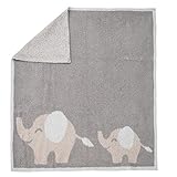Barefoot Dreams Cozychic Follow Me Blanket [ #661 ] (カラー：Dove gray－Stone－Blue） [並行輸入品]
