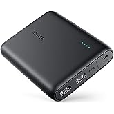 Anker PowerCore 13000 Portable Charger - Compact 13000mAh 2-Port Ultra Portable Phone Charger Power Bank with PowerIQ and Vol
