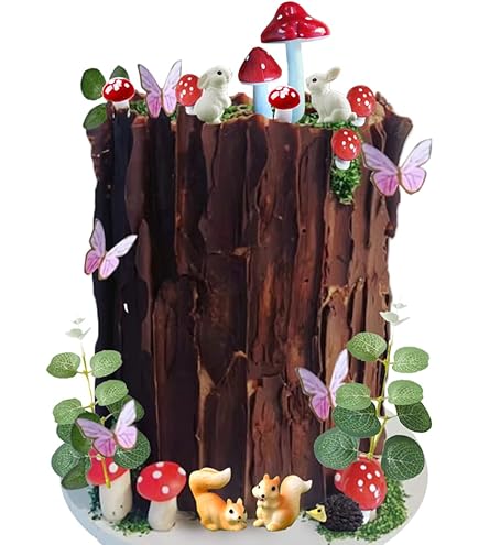 Genuine Fred Woodland Wicks, set di 10 candele a forma di fungo