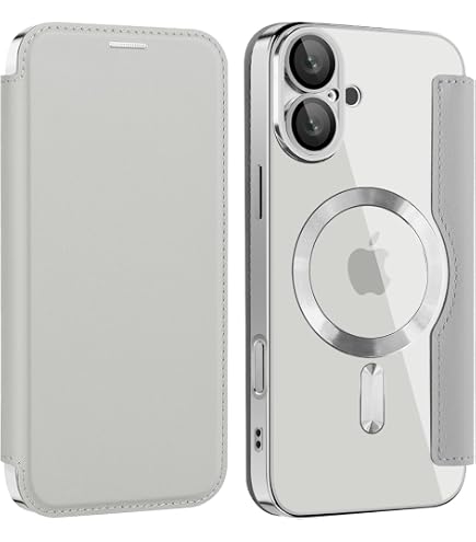 Amazon.co.jp: iPhone 15 ケース 手帳型 背面クリアMagSafe充電対応