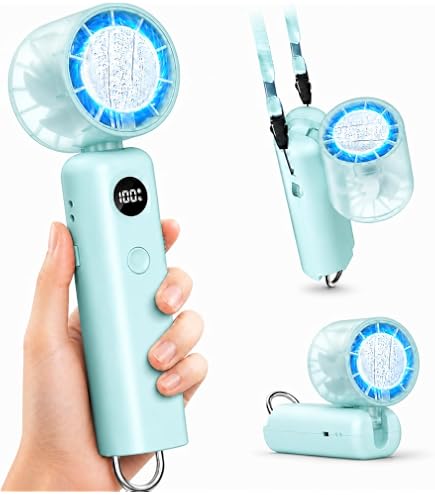 携帯扇風機ハンディファン【2026新設計 SP暴風モード付き 】 Amazon | 携帯扇風機 ハンディファン 【2026新設計 SP暴風モード付き