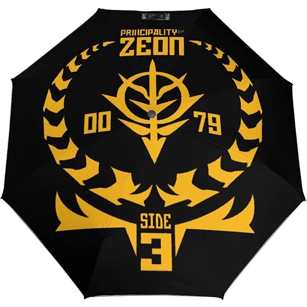 Amazon | 自動傘 機動戦士ガンダム 自動三つ折り傘 折りたたみ傘
