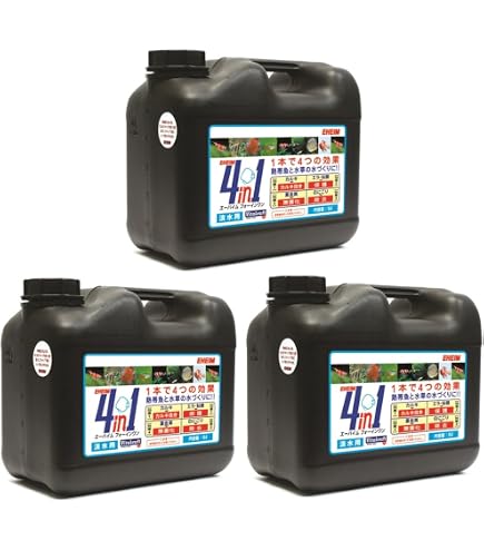 Amazon.co.jp: エーハイム フォーインワン(4in1) 5リットル : ペット用品