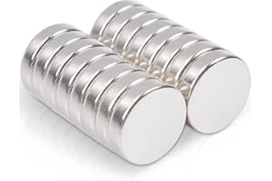 16個セット ネオジム磁石 12mm x 3 mm 小型 強力磁石 丸型 冷蔵庫マグネット 希土類磁石 超強力マグネット ホワイトボード 事務所 たんす きょうしつ キッチン 科学 工芸に最適