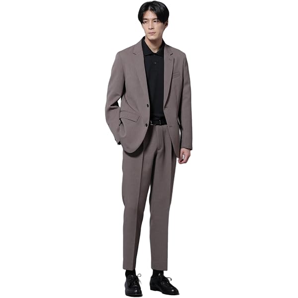 Amazon.co.jp: [ナノ・ユニバース] シャンブレー ツイル セットアップ