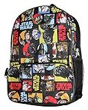 Disney Star Wars Classic All Over Print Kids Backpack 16" [並行輸入品]