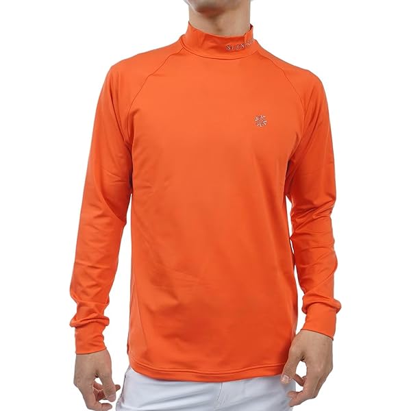 Amazon | [セントアンドリュース] メンズ 長袖 ハイネックシャツ