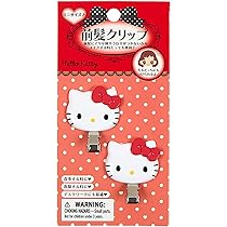 Amazon.co.jp: サンリオ(SANRIO) 前髪クリップ ミニ ハローキティ